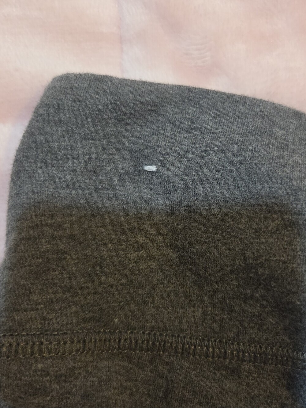 Aerie High Waisted Gray Casual Athletic Workout Skinny Leggings Medium Short - Picture 5 of 8